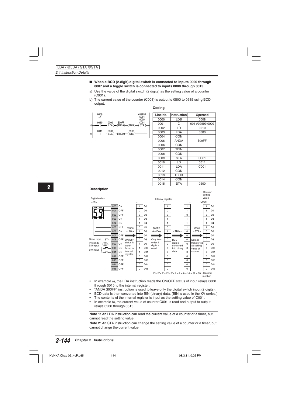 KEYENCE Visual KV Series User Manual | Page 168 / 392