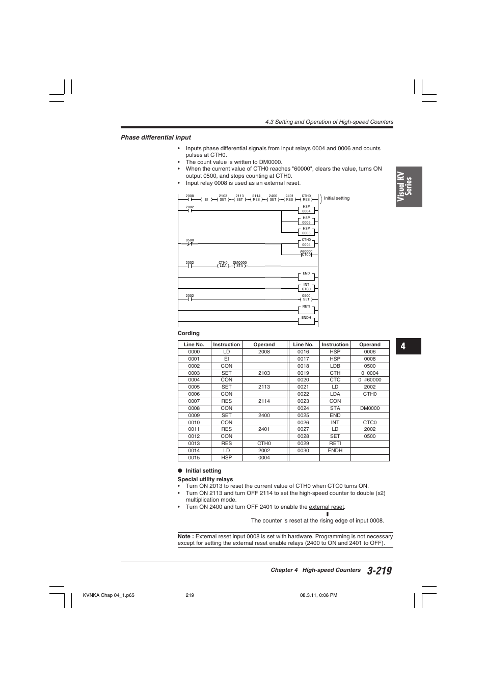 Visual kv series | KEYENCE Visual KV Series User Manual | Page 243 / 392