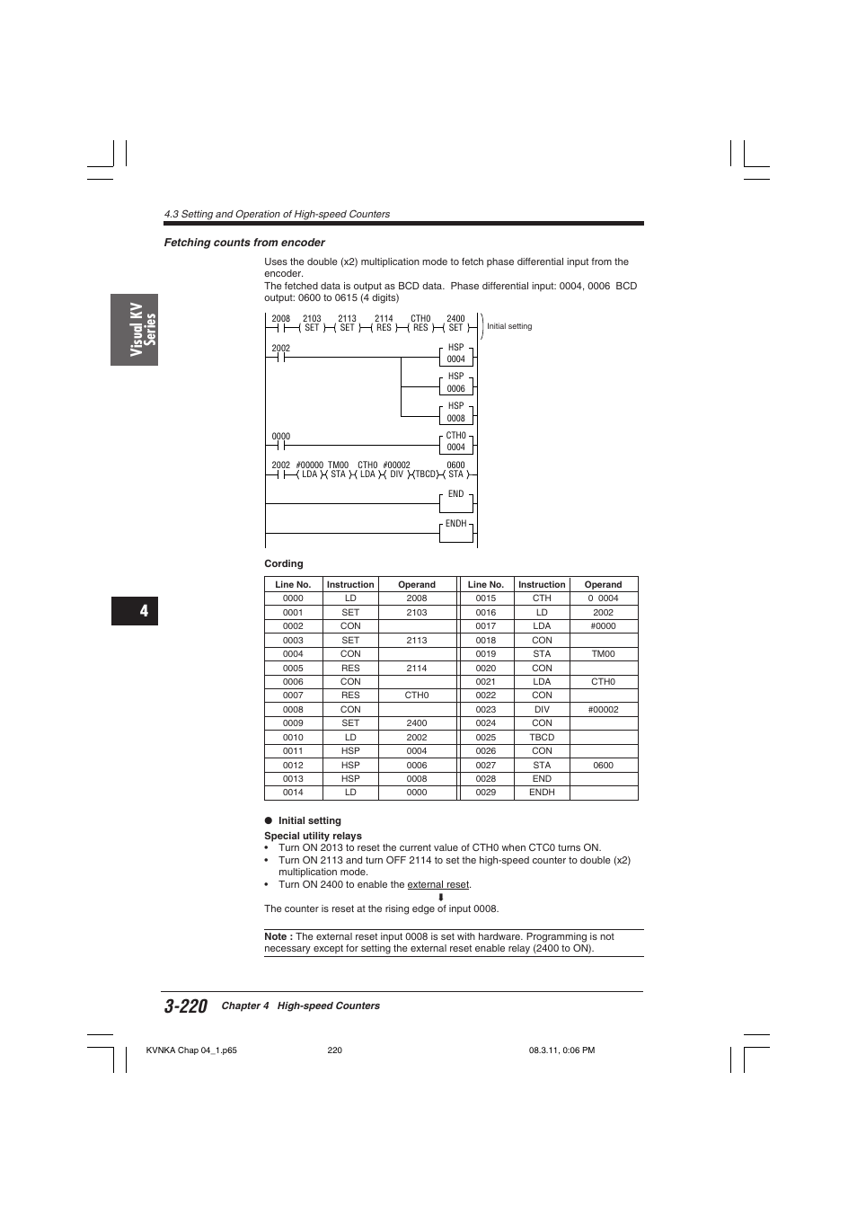 Visual kv series | KEYENCE Visual KV Series User Manual | Page 244 / 392