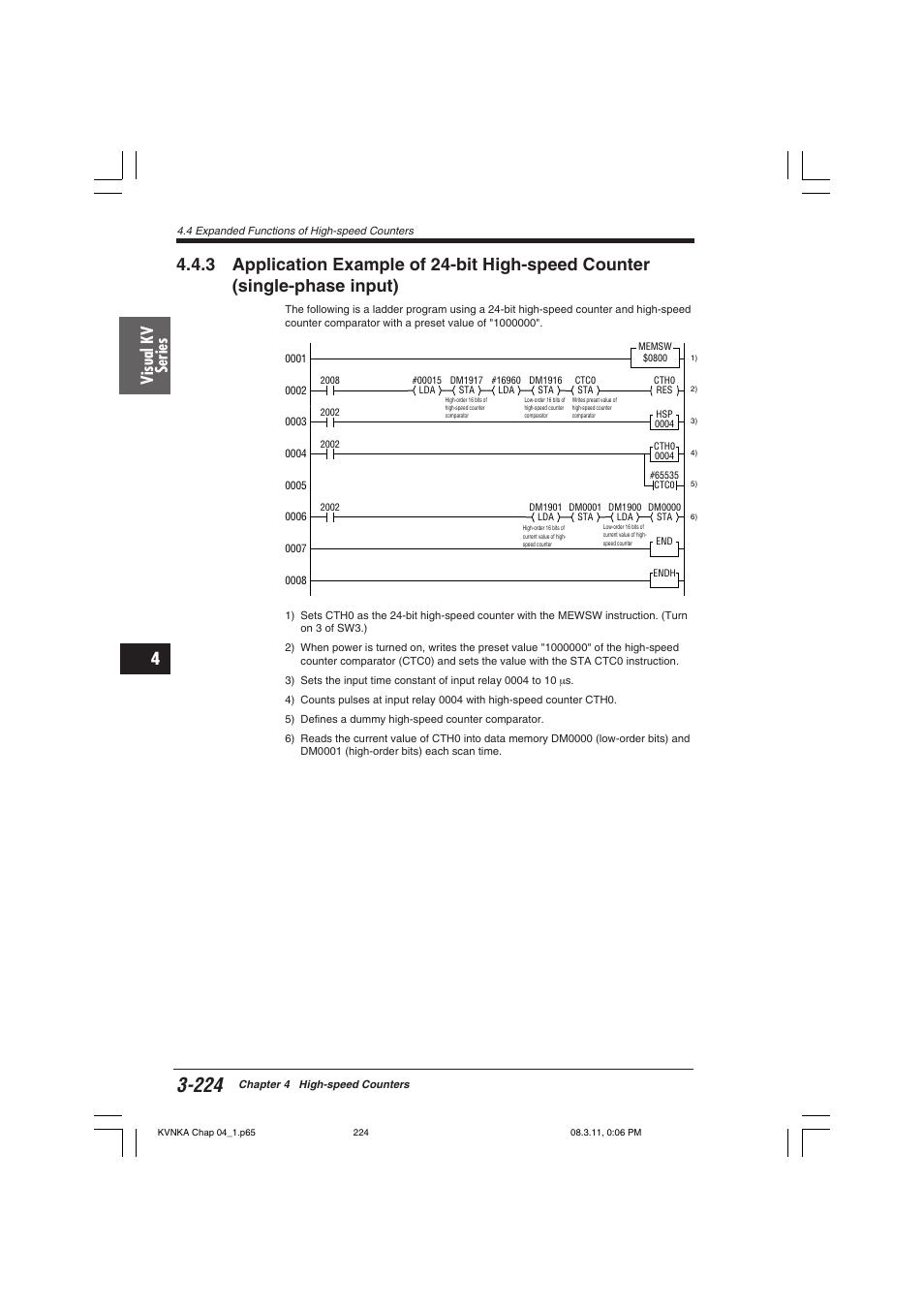 Visual kv series | KEYENCE Visual KV Series User Manual | Page 248 / 392