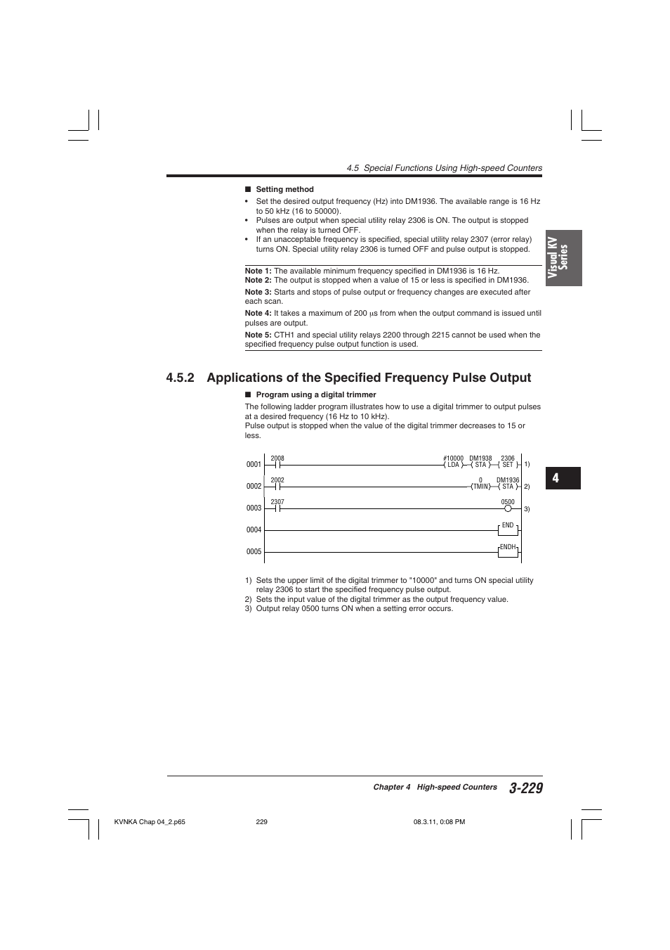 Visual kv series | KEYENCE Visual KV Series User Manual | Page 253 / 392