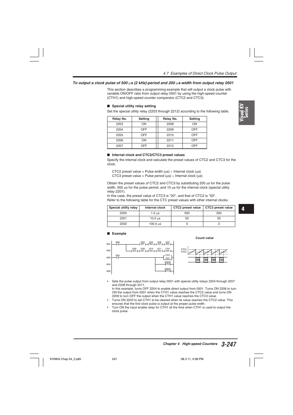 Visual kv series | KEYENCE Visual KV Series User Manual | Page 271 / 392
