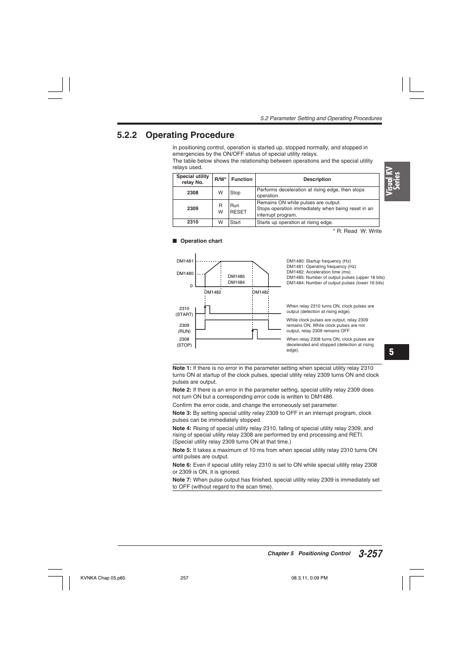 2 operating procedure, Visual kv series | KEYENCE Visual KV Series User Manual | Page 281 / 392