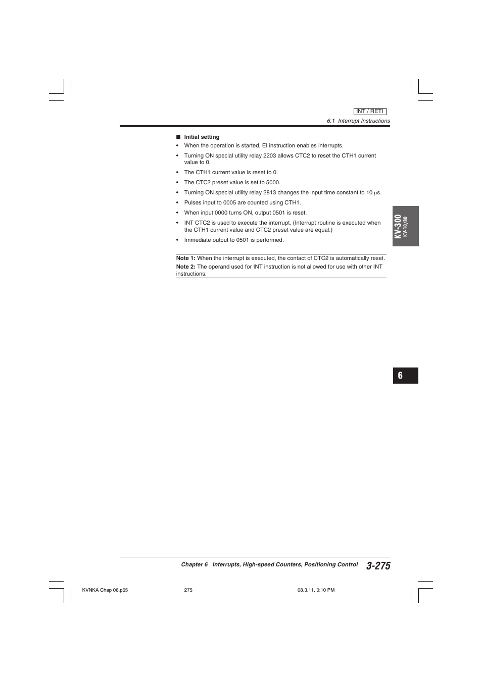 Kv -300 | KEYENCE Visual KV Series User Manual | Page 299 / 392