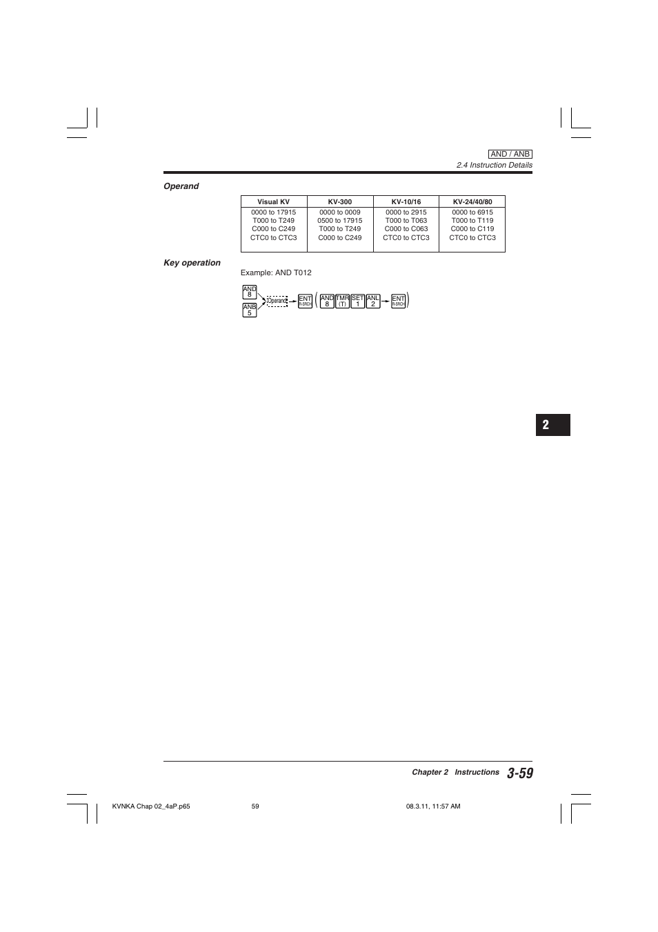 KEYENCE Visual KV Series User Manual | Page 83 / 392