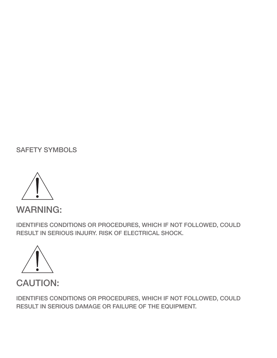 Warning, Caution | Kistler-Morse KM Junction Box User Manual | Page 4 / 16