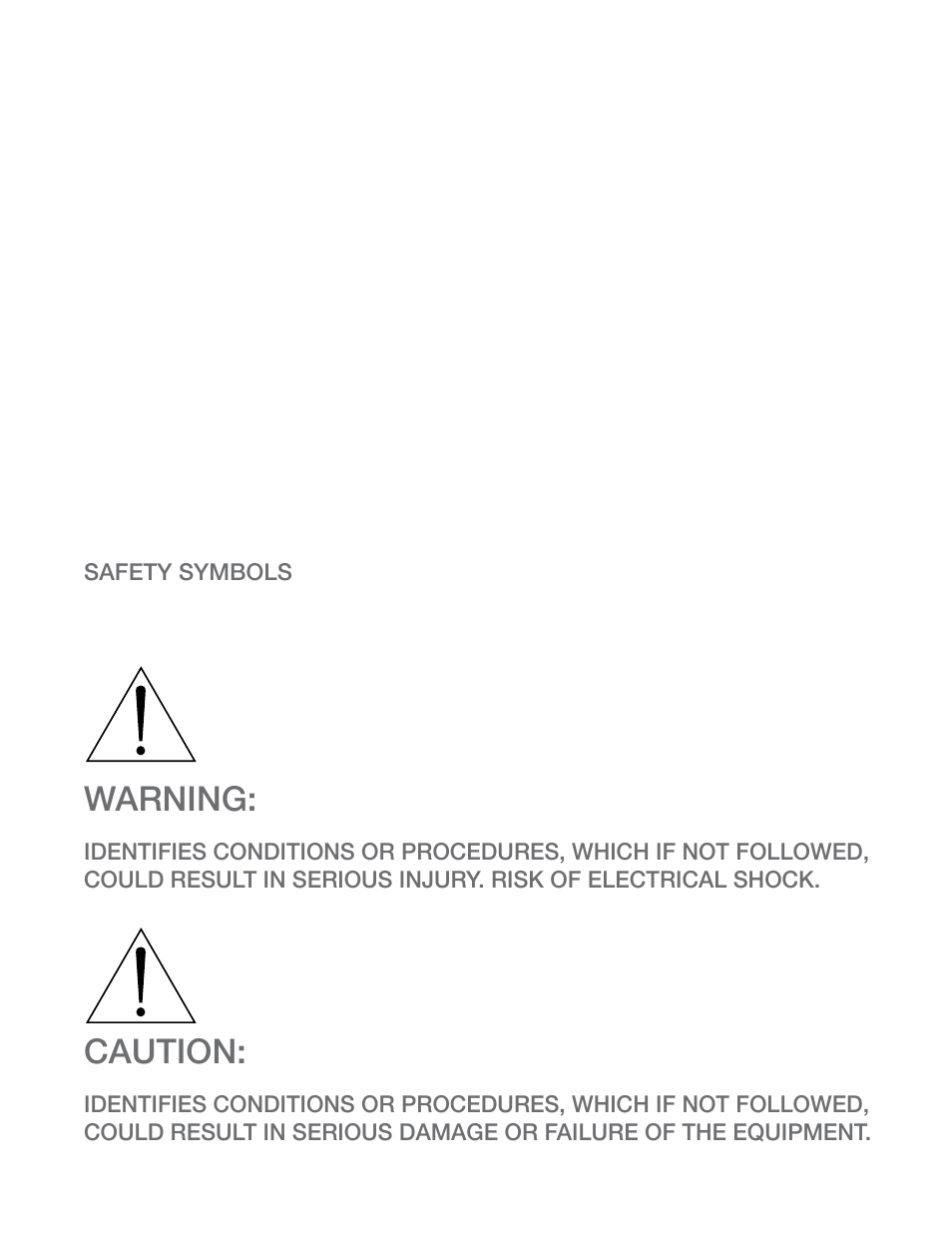 Warning, Caution | Kistler-Morse KM ORB 4-20mA Input Box User Manual | Page 4 / 16