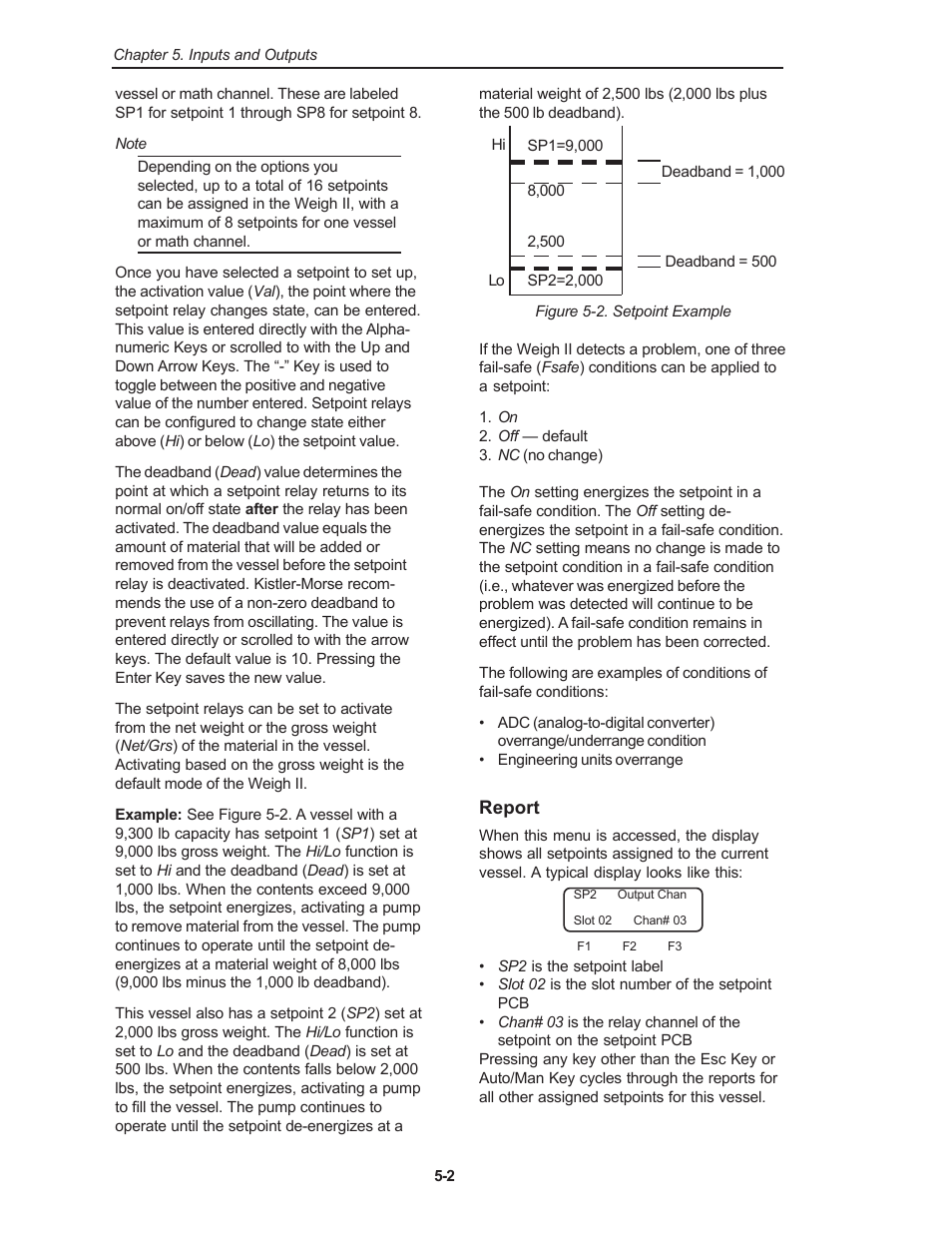 Kistler-Morse KM Weigh II User Manual | Page 30 / 120