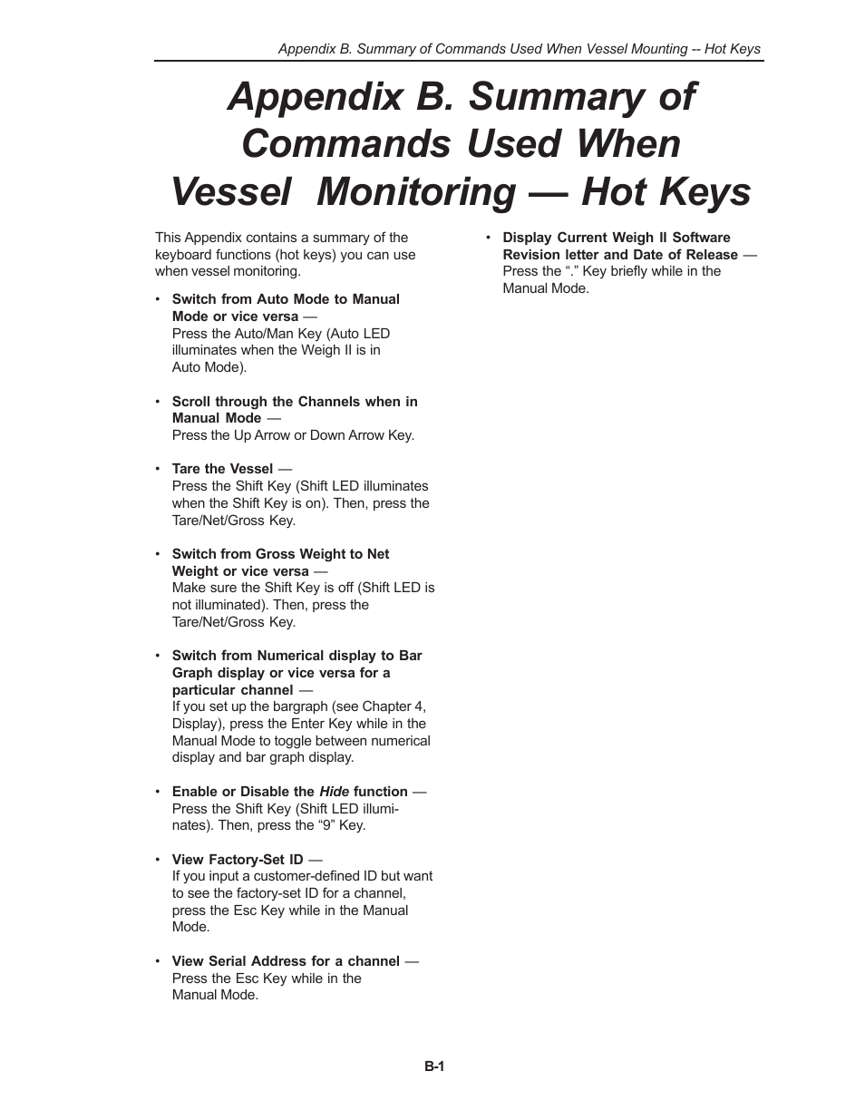 Kistler-Morse KM Weigh II User Manual | Page 69 / 120