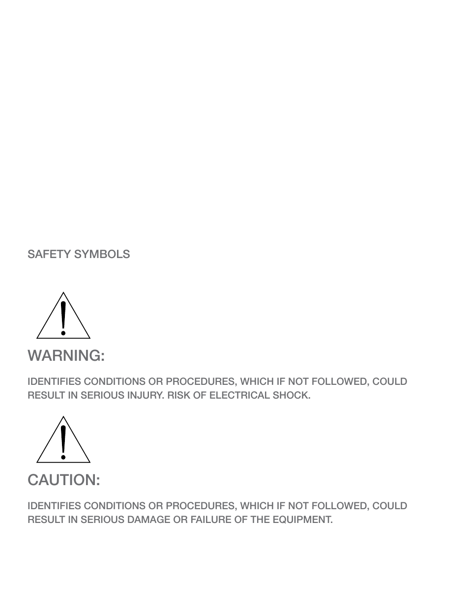 Warning, Caution | Kistler-Morse KM Load Stand II User Manual | Page 4 / 32