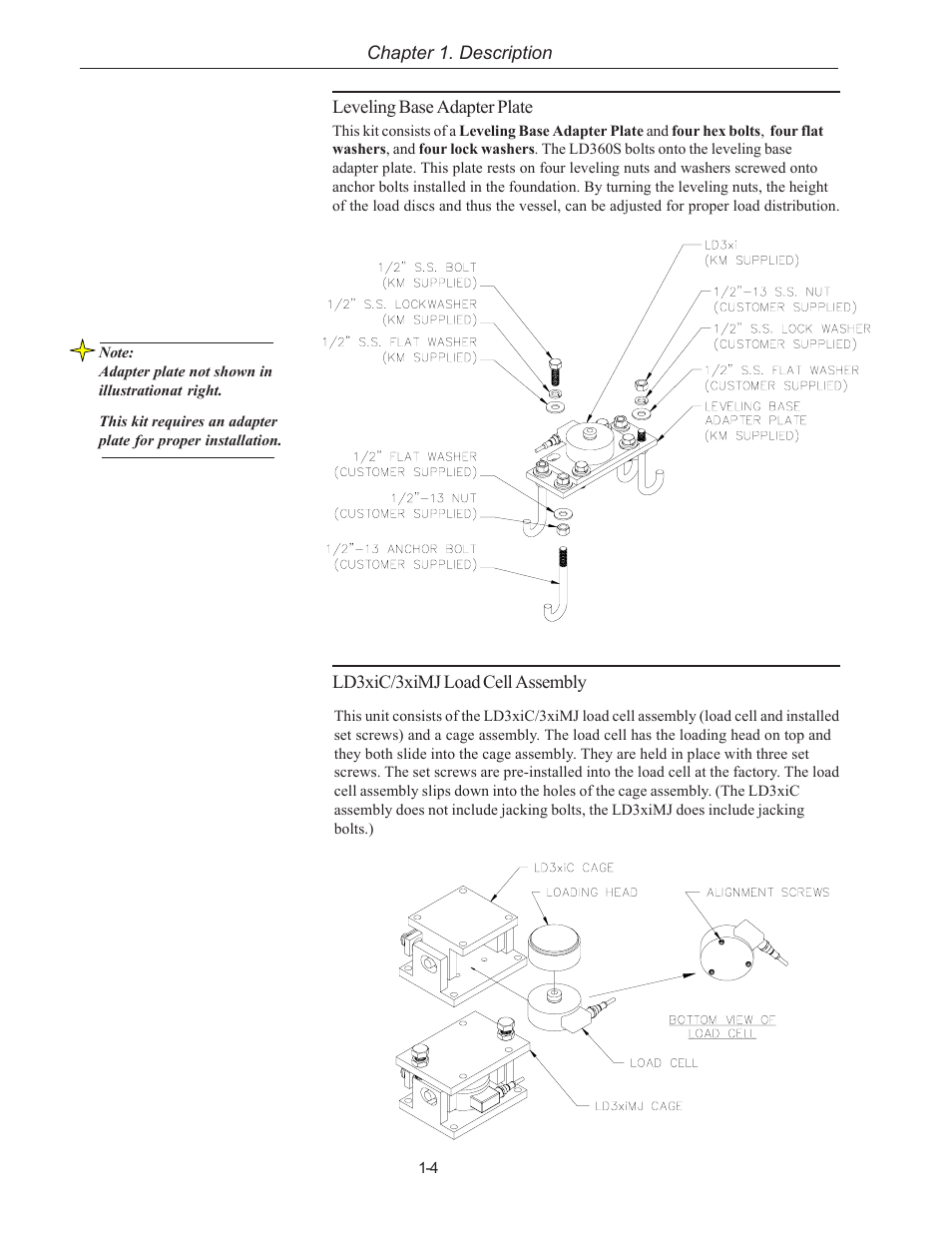 Kistler-Morse KM LD3xi Load Cell User Manual | Page 10 / 57