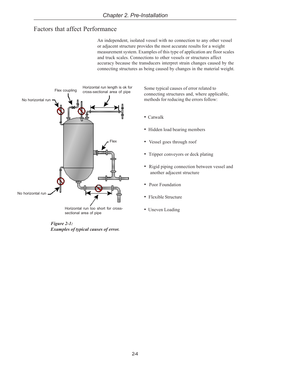 Factors that affect performance | Kistler-Morse KM LD3xi Load Cell User Manual | Page 14 / 57