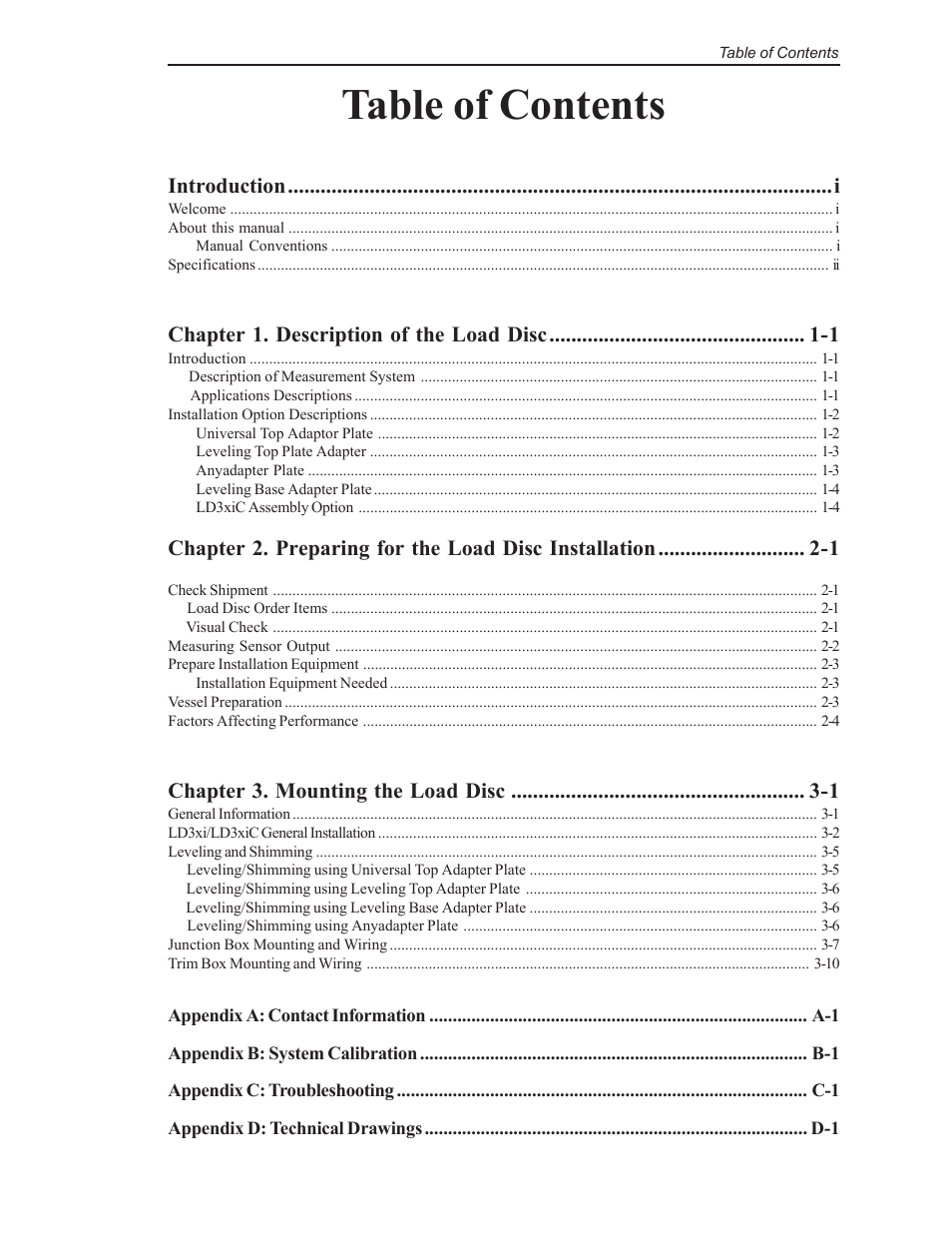 Kistler-Morse KM LD3xi Load Cell User Manual | Page 3 / 57
