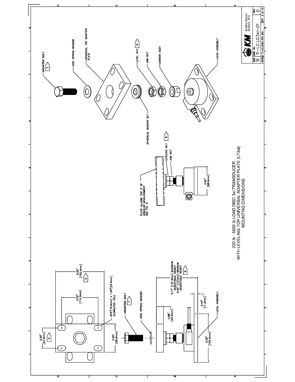 Kistler-Morse KM LD3xi Load Cell User Manual | Page 41 / 57