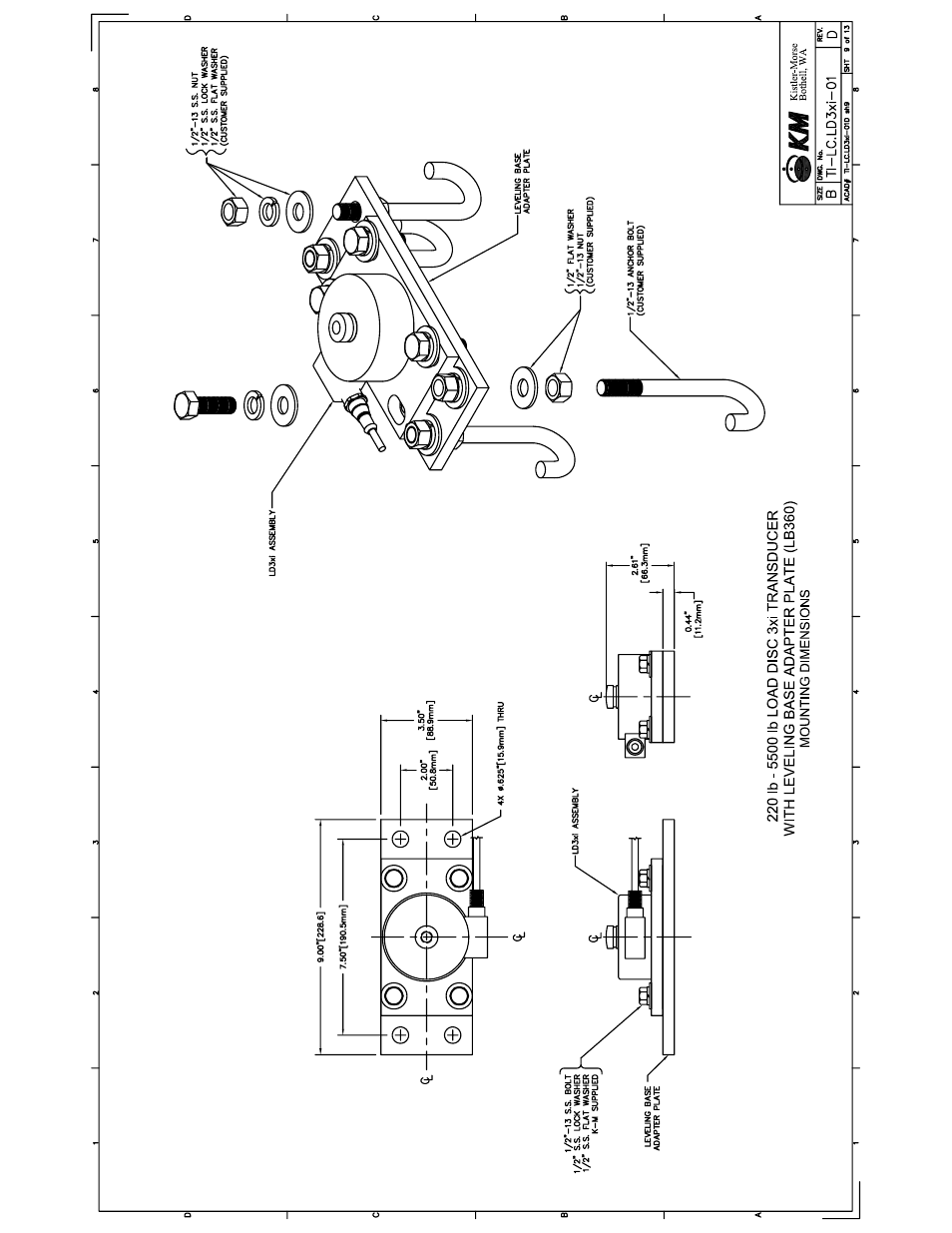Kistler-Morse KM LD3xi Load Cell User Manual | Page 45 / 57