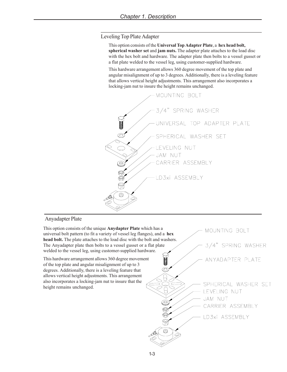 Kistler-Morse KM LD3xi Load Cell User Manual | Page 9 / 57