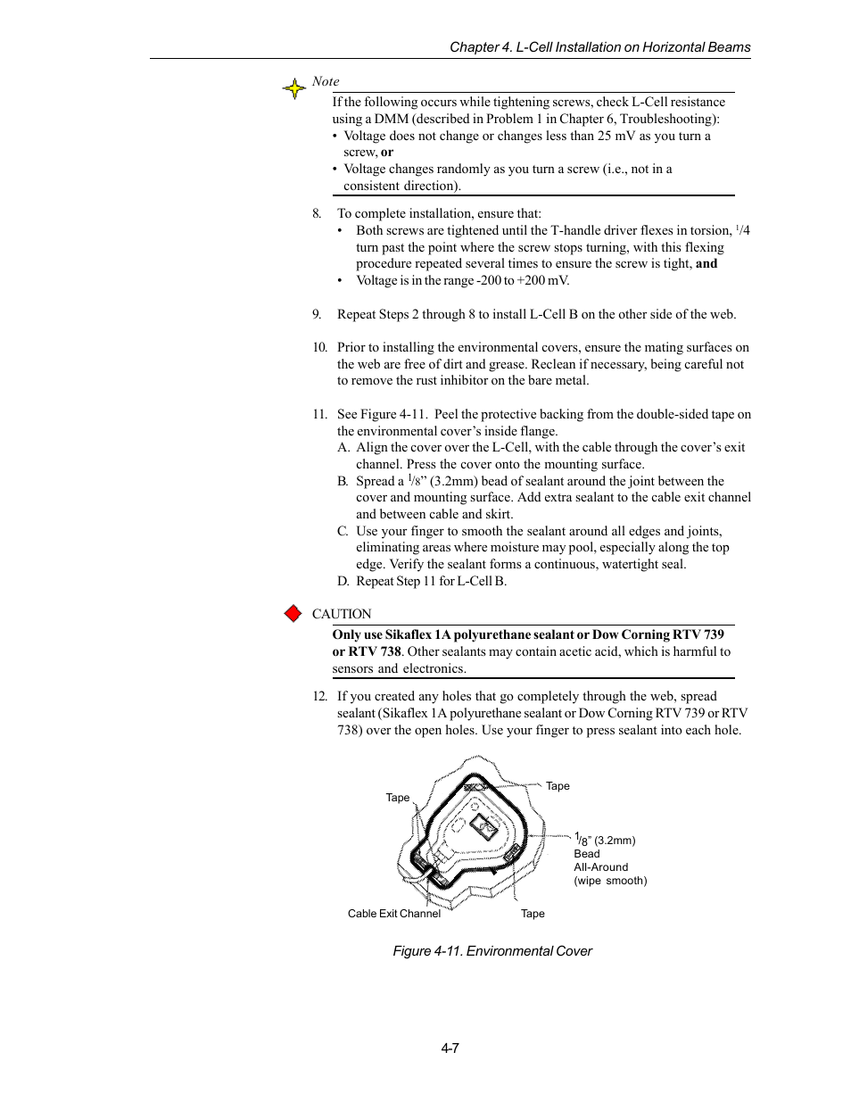 Kistler-Morse KM L-Cell Bolt-On User Manual | Page 32 / 98