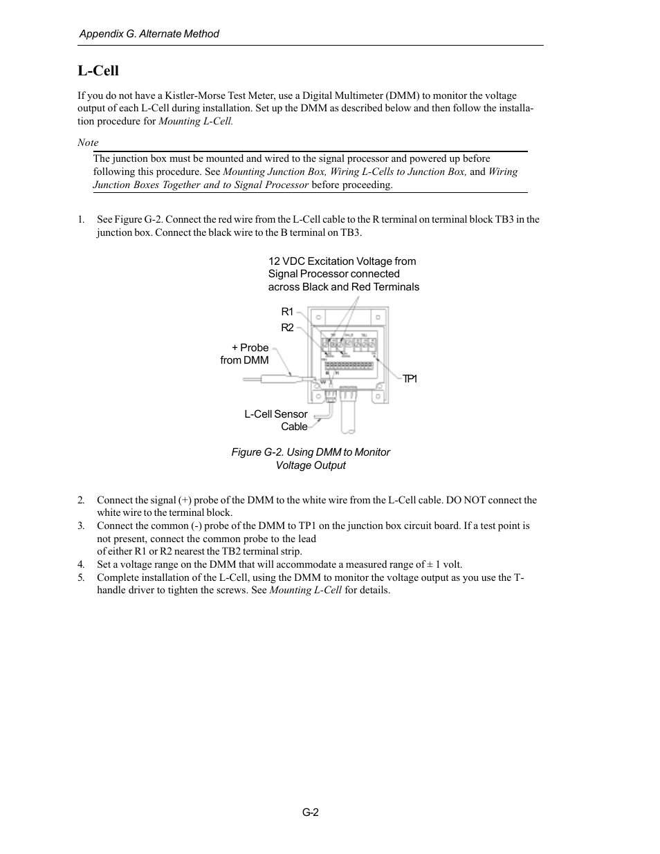 L-cell | Kistler-Morse KM L-Cell Bolt-On User Manual | Page 85 / 98