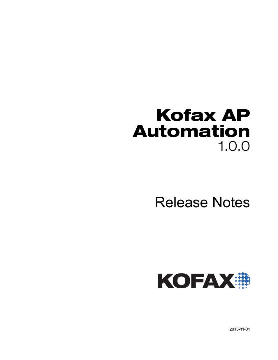 Kofax AP Automation User Manual | 12 pages