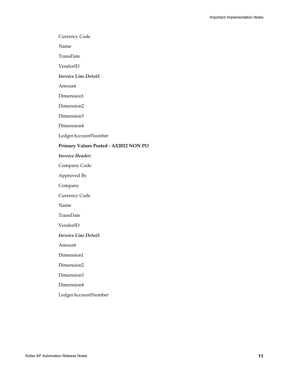 Kofax AP Automation User Manual | Page 11 / 12