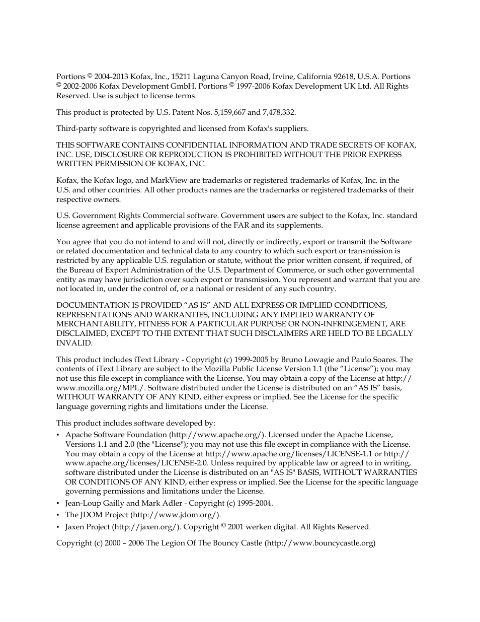 Kofax SupplierExpress User Manual | Page 2 / 94