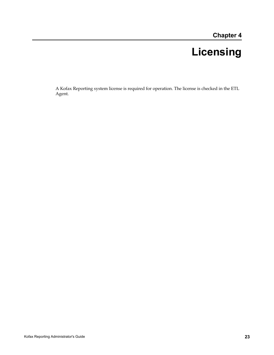 Licensing | Kofax Capture User Manual | Page 23 / 44