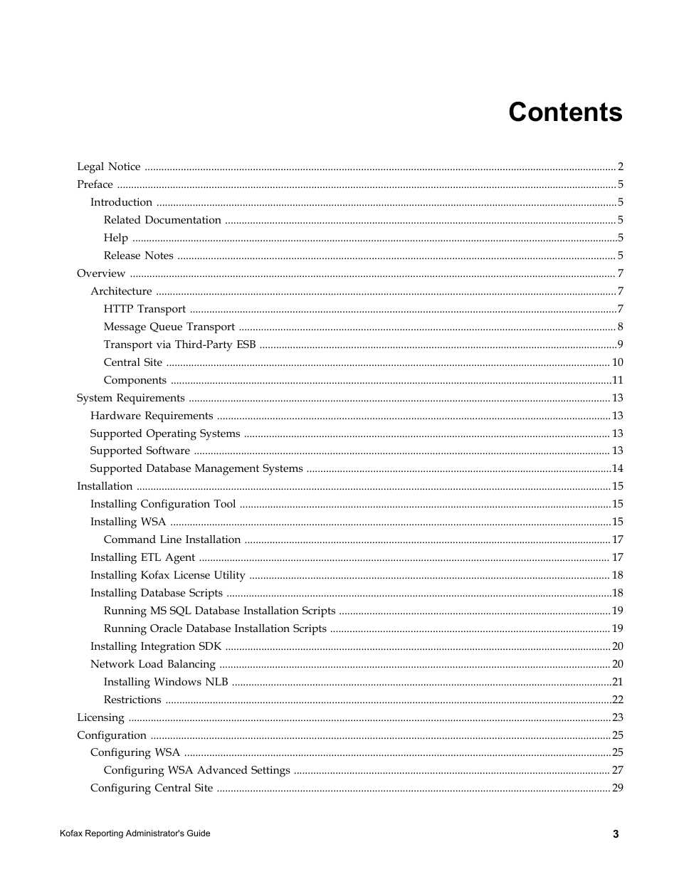 Kofax Capture User Manual | Page 3 / 44
