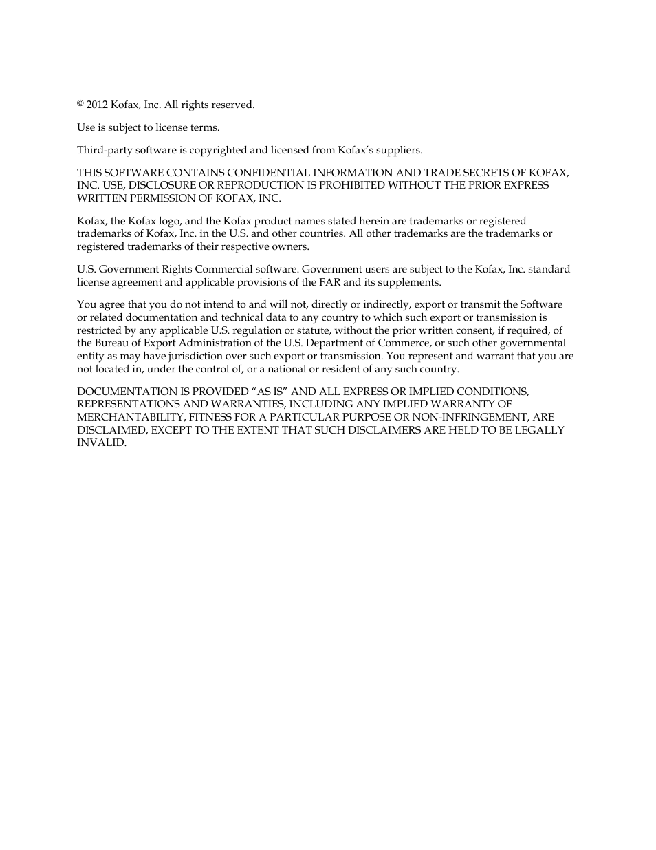 Kofax Capture User Manual | Page 2 / 12