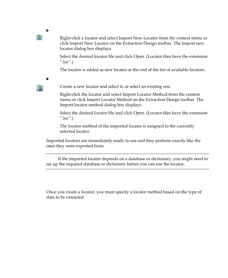 Locator methods | Kofax Getting Started with Ascent Xtrata Pro User Manual | Page 142 / 623