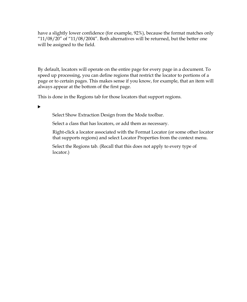 Regions | Kofax Getting Started with Ascent Xtrata Pro User Manual | Page 145 / 623