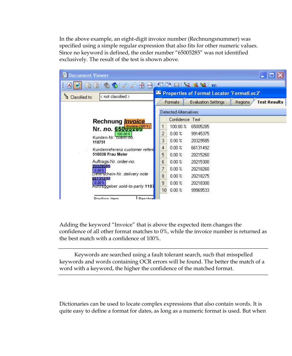 Dictionaries | Kofax Getting Started with Ascent Xtrata Pro User Manual | Page 186 / 623
