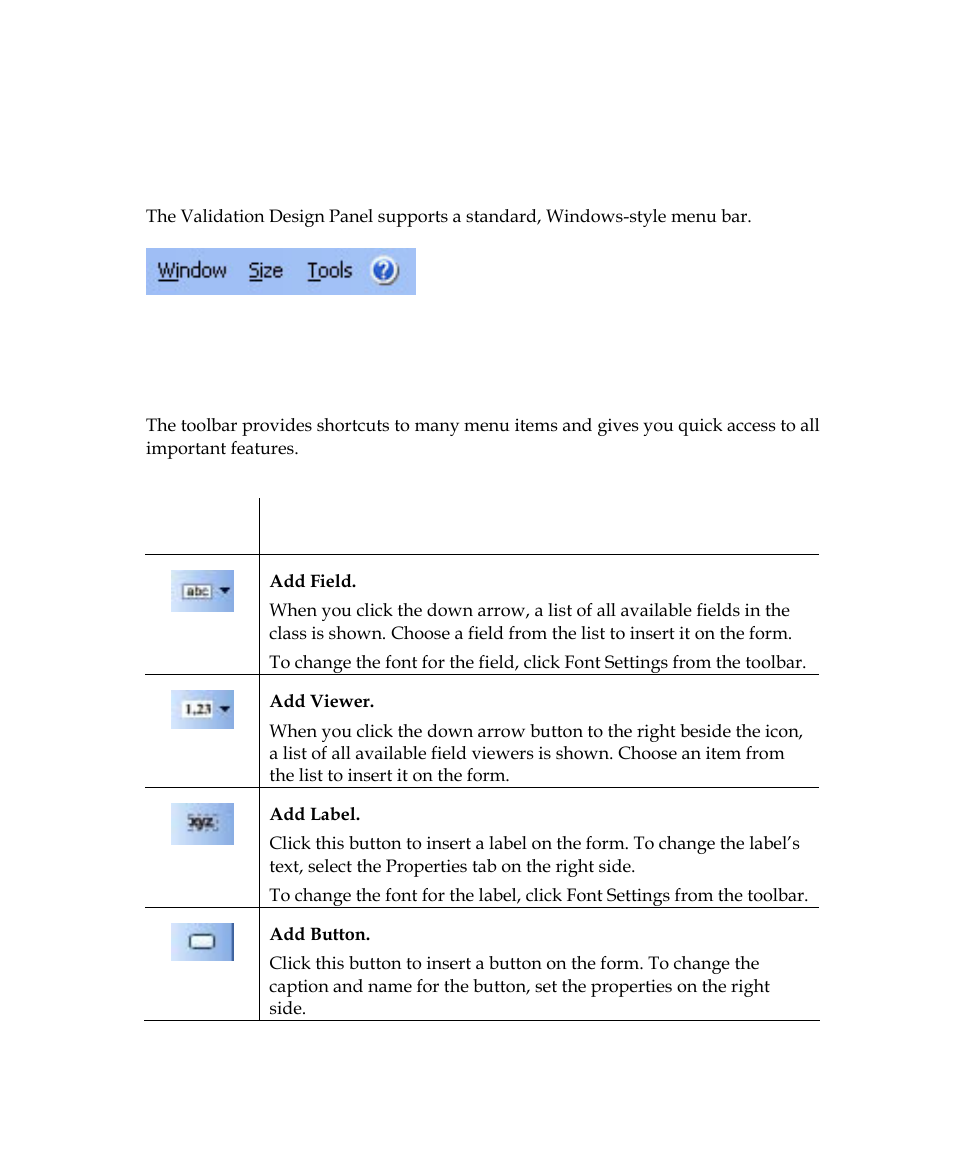 User interface elements | Kofax Getting Started with Ascent Xtrata Pro User Manual | Page 253 / 623