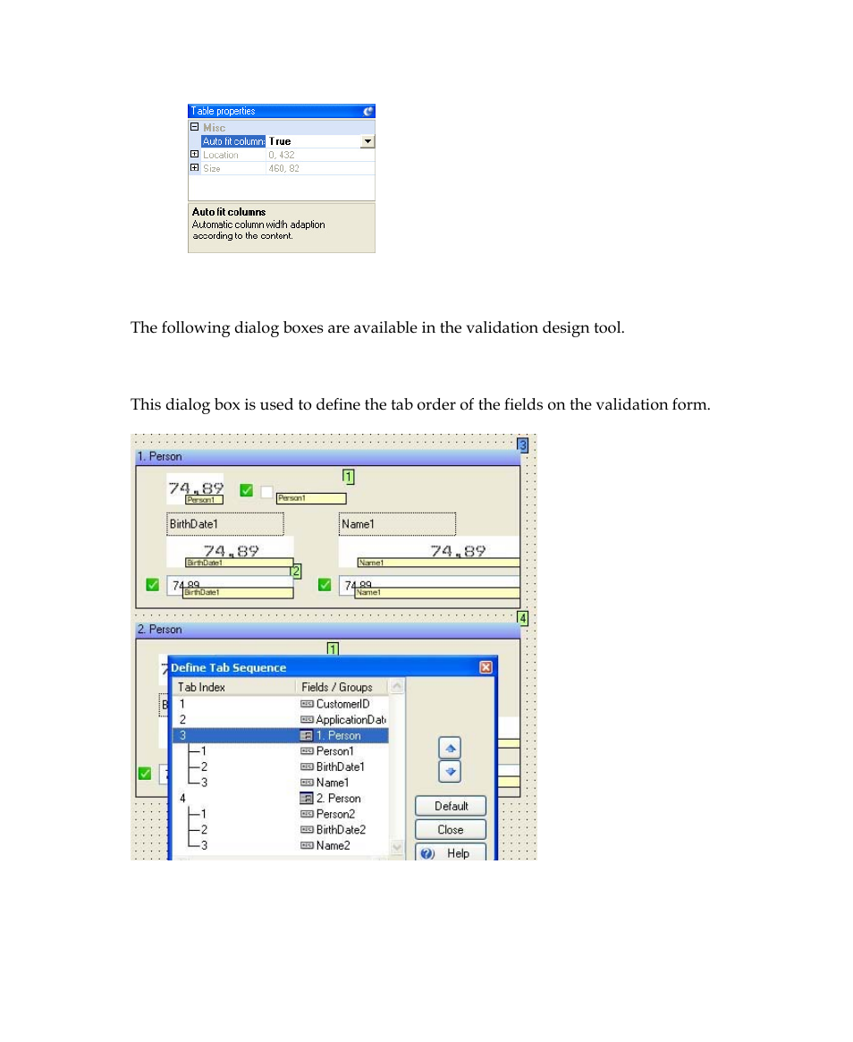 General dialog boxes | Kofax Getting Started with Ascent Xtrata Pro User Manual | Page 261 / 623