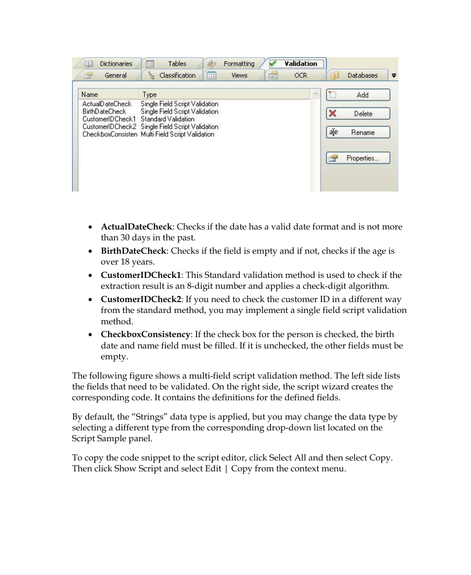 Kofax Getting Started with Ascent Xtrata Pro User Manual | Page 265 / 623