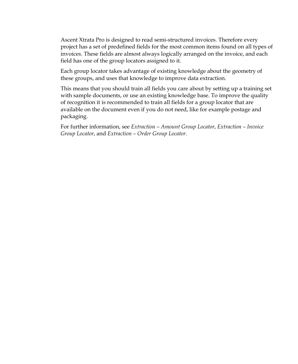 Kofax Getting Started with Ascent Xtrata Pro User Manual | Page 34 / 623