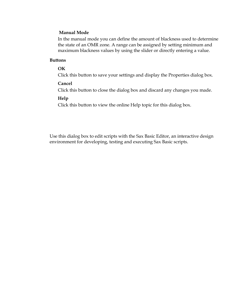 Script code dialog box | Kofax Getting Started with Ascent Xtrata Pro User Manual | Page 380 / 623