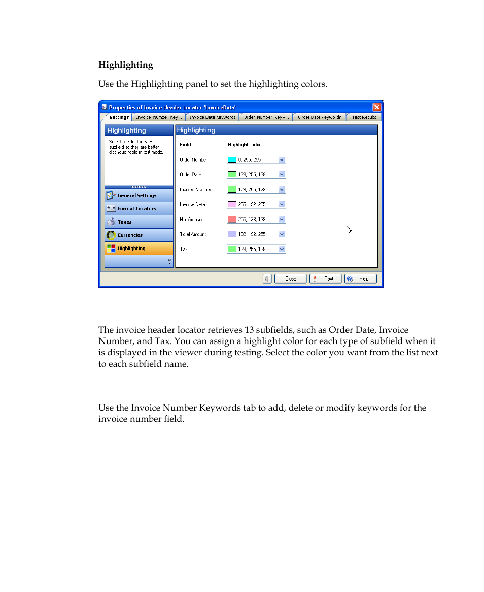 Kofax Getting Started with Ascent Xtrata Pro User Manual | Page 482 / 623