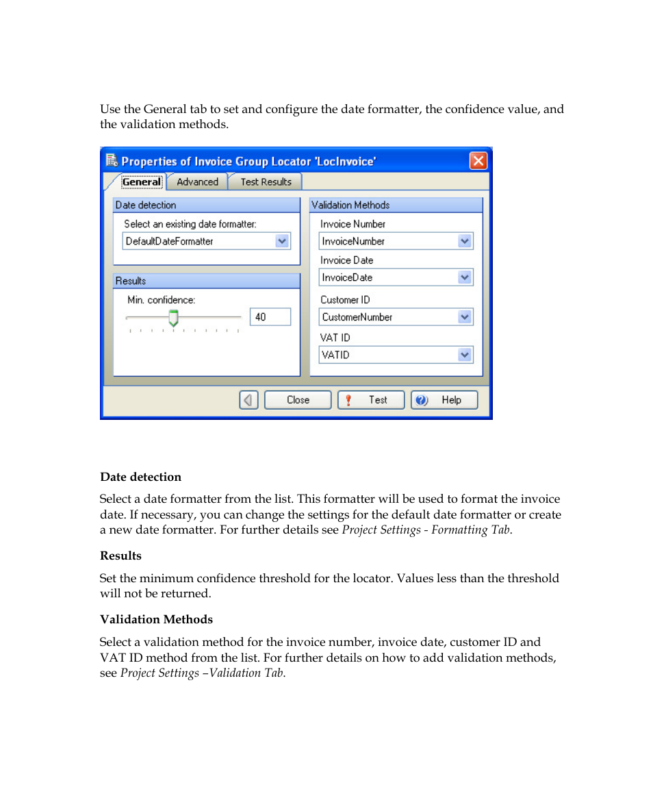 Kofax Getting Started with Ascent Xtrata Pro User Manual | Page 529 / 623