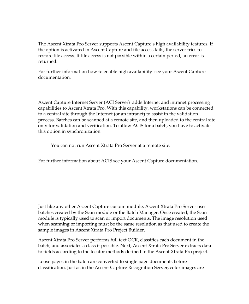 Processing batches with ascent xtrata pro server | Kofax Getting Started with Ascent Xtrata Pro User Manual | Page 563 / 623