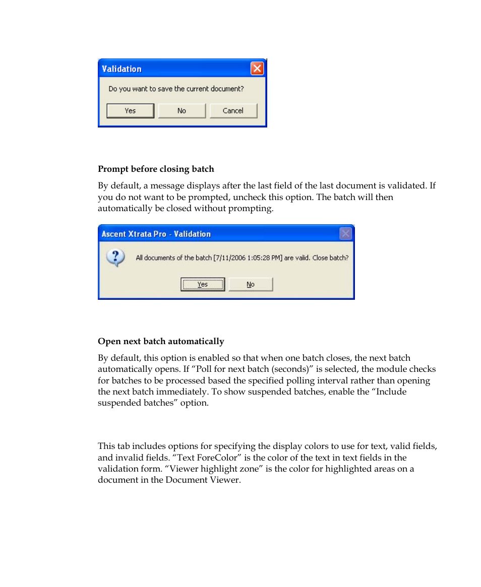 Colors tab | Kofax Getting Started with Ascent Xtrata Pro User Manual | Page 582 / 623