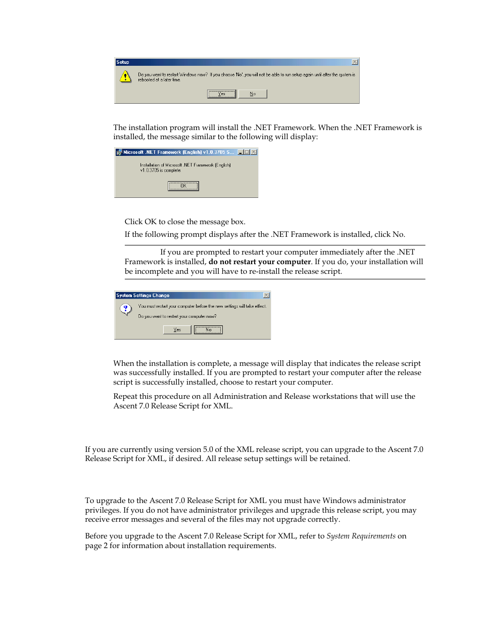 Upgrading the release script, Important note about upgrade | Kofax Ascen 7.0 Release Script User Manual | Page 20 / 36