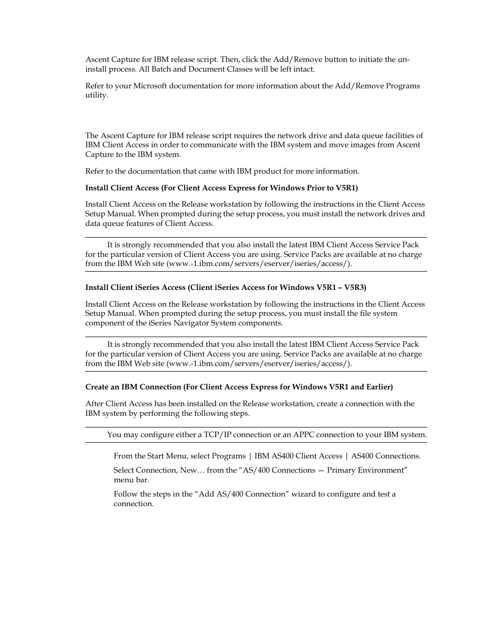 Client access setup | Kofax Ascent Captur User Manual | Page 11 / 30