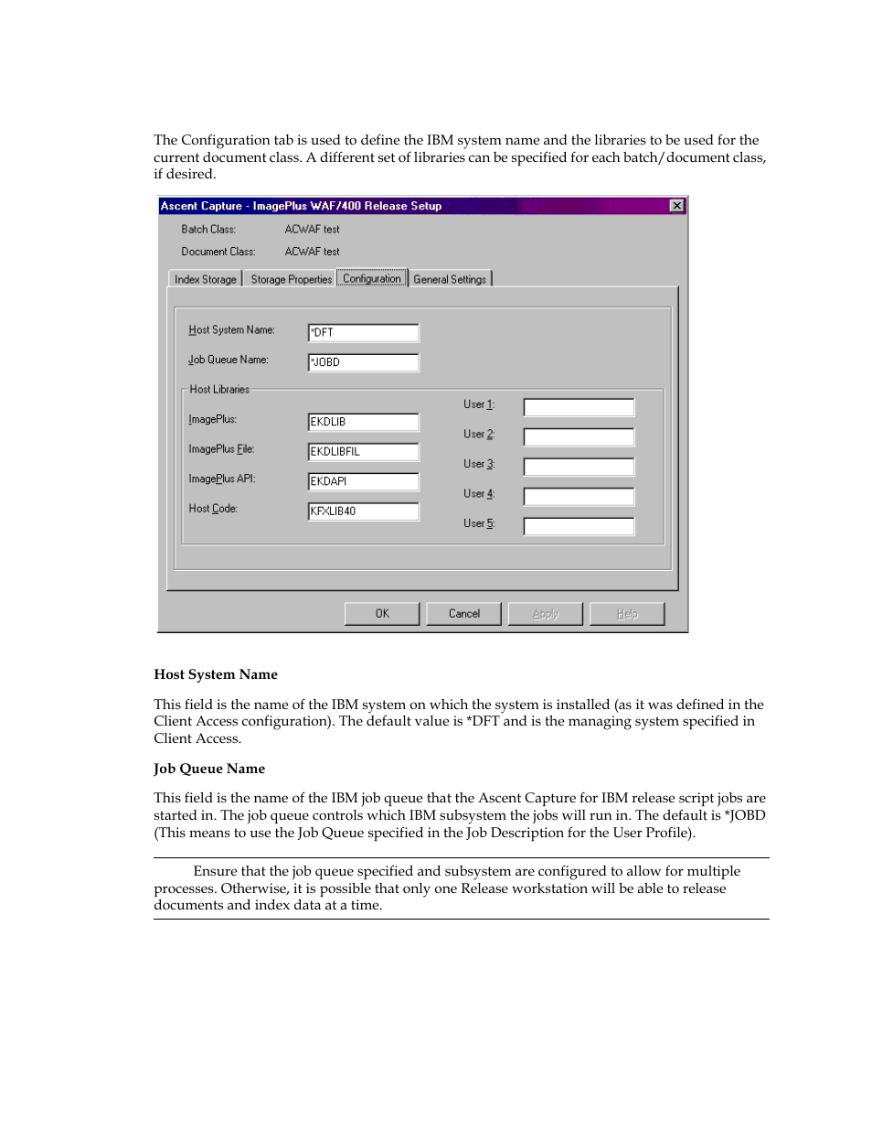 Configuration tab | Kofax Ascent Captur User Manual | Page 18 / 30