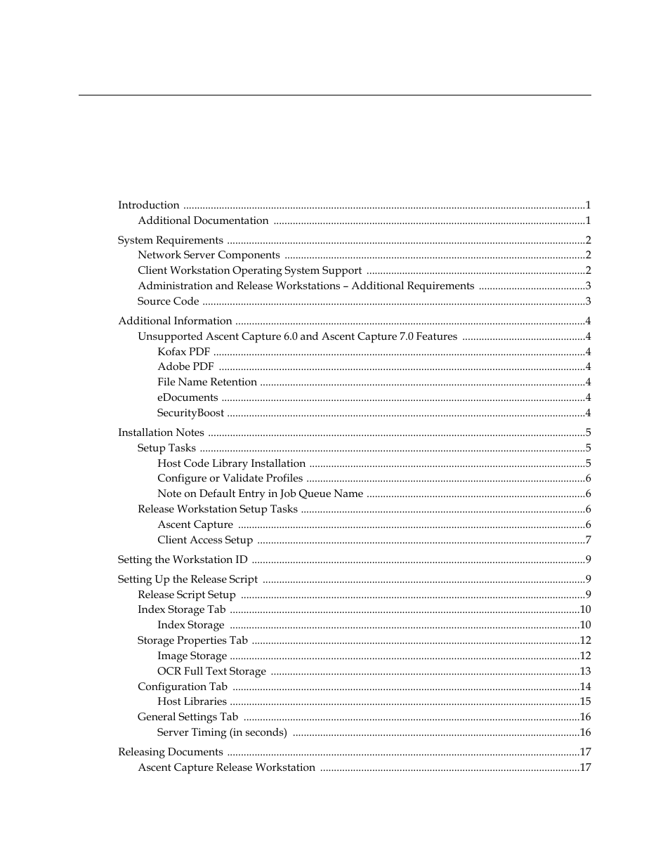 Kofax Ascent Captur User Manual | Page 3 / 30