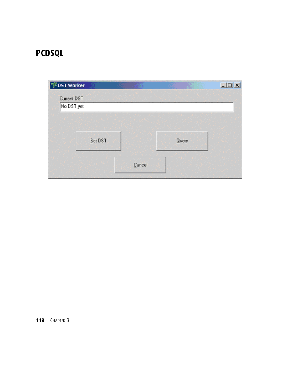 Pcdsql | Kofax DM API User Manual | Page 138 / 528