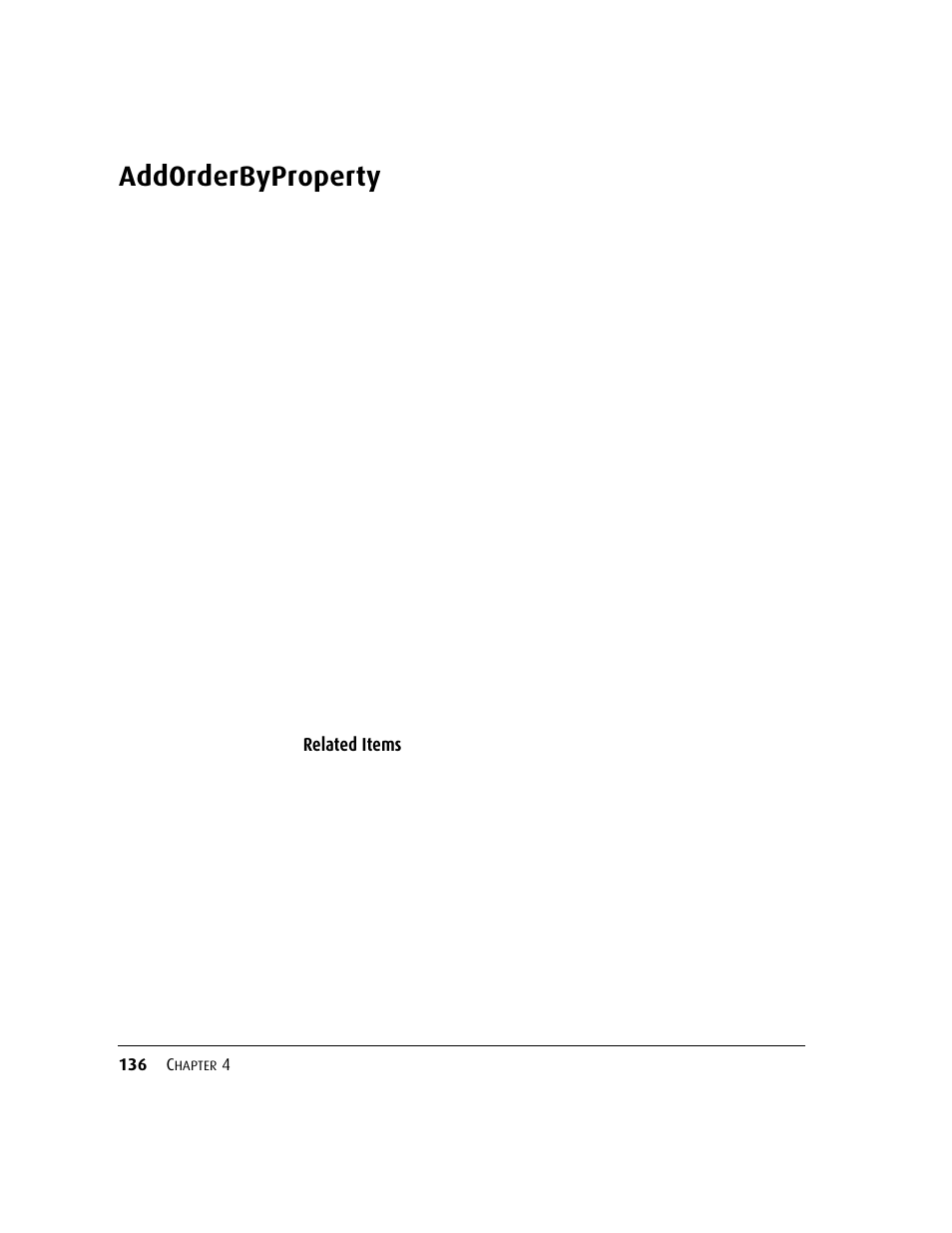 Addorderbyproperty | Kofax DM API User Manual | Page 156 / 528