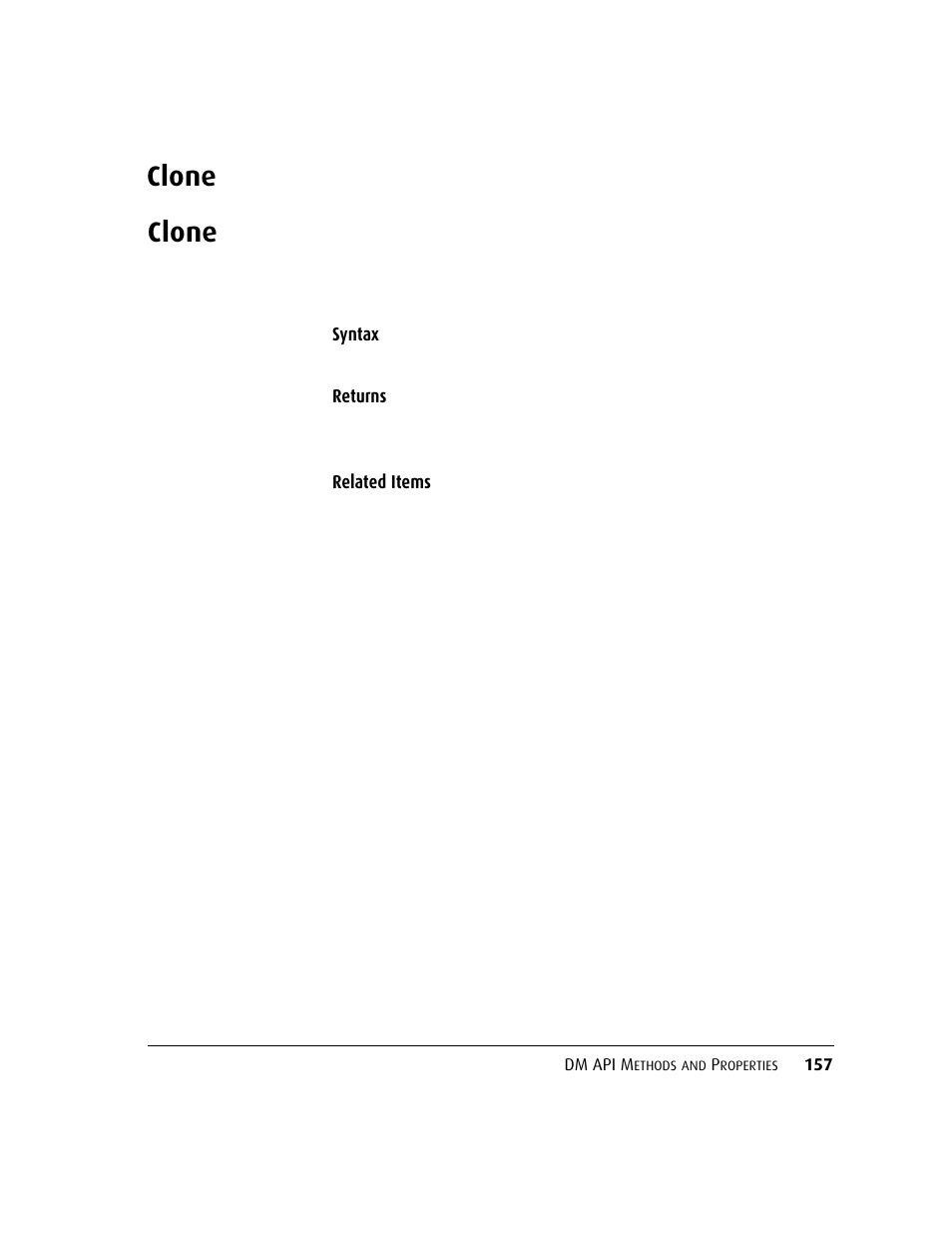 Clone | Kofax DM API User Manual | Page 177 / 528