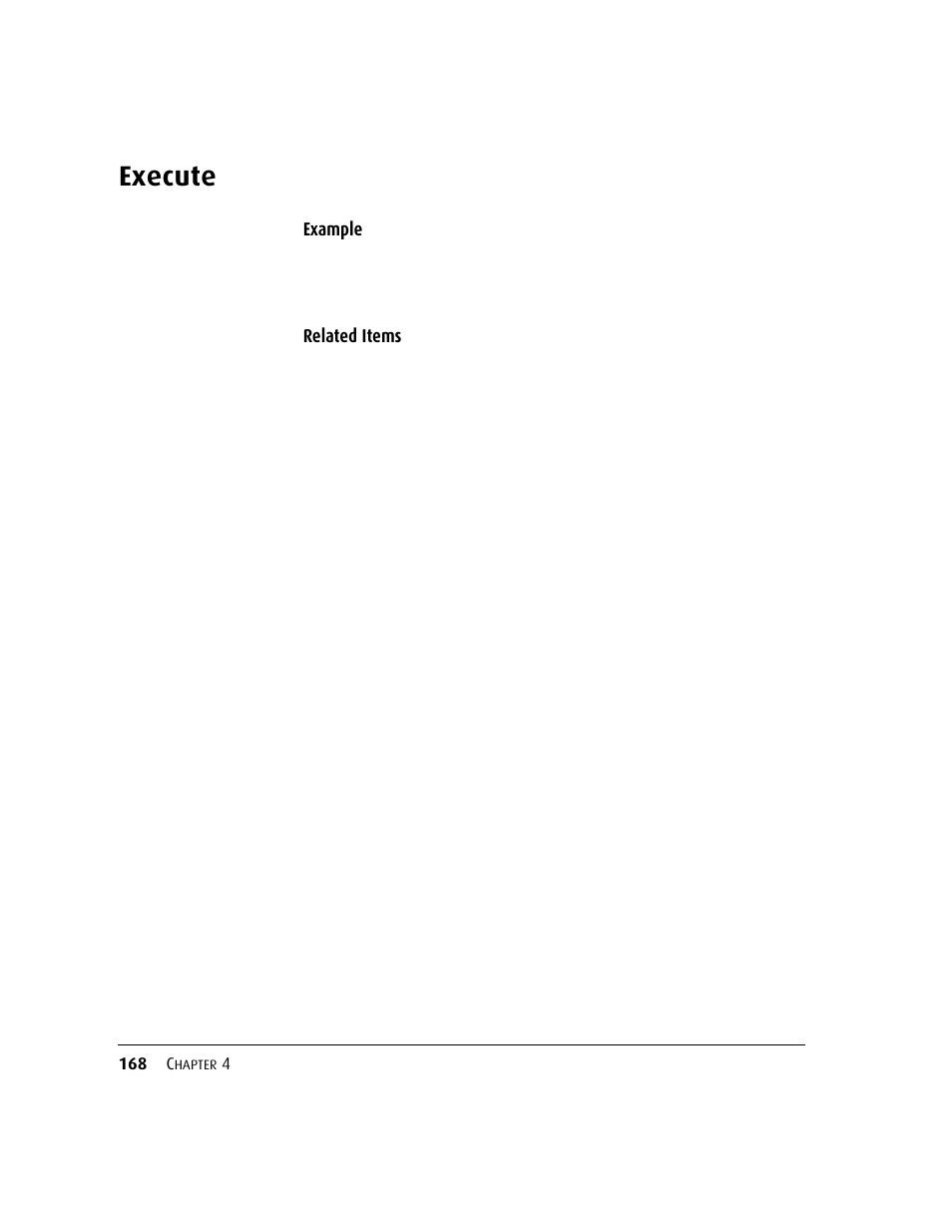 Execute | Kofax DM API User Manual | Page 188 / 528