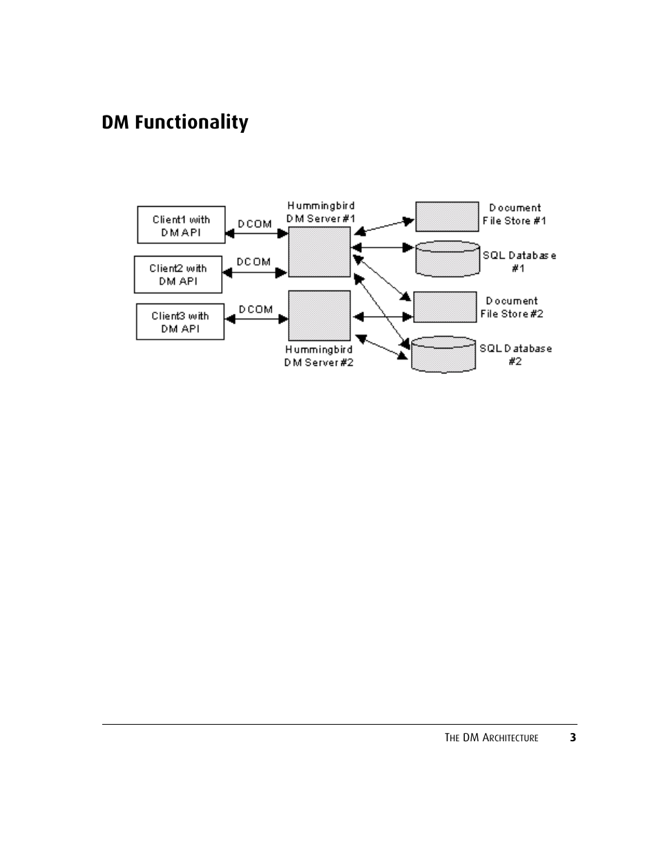 Dm functionality | Kofax DM API User Manual | Page 23 / 528