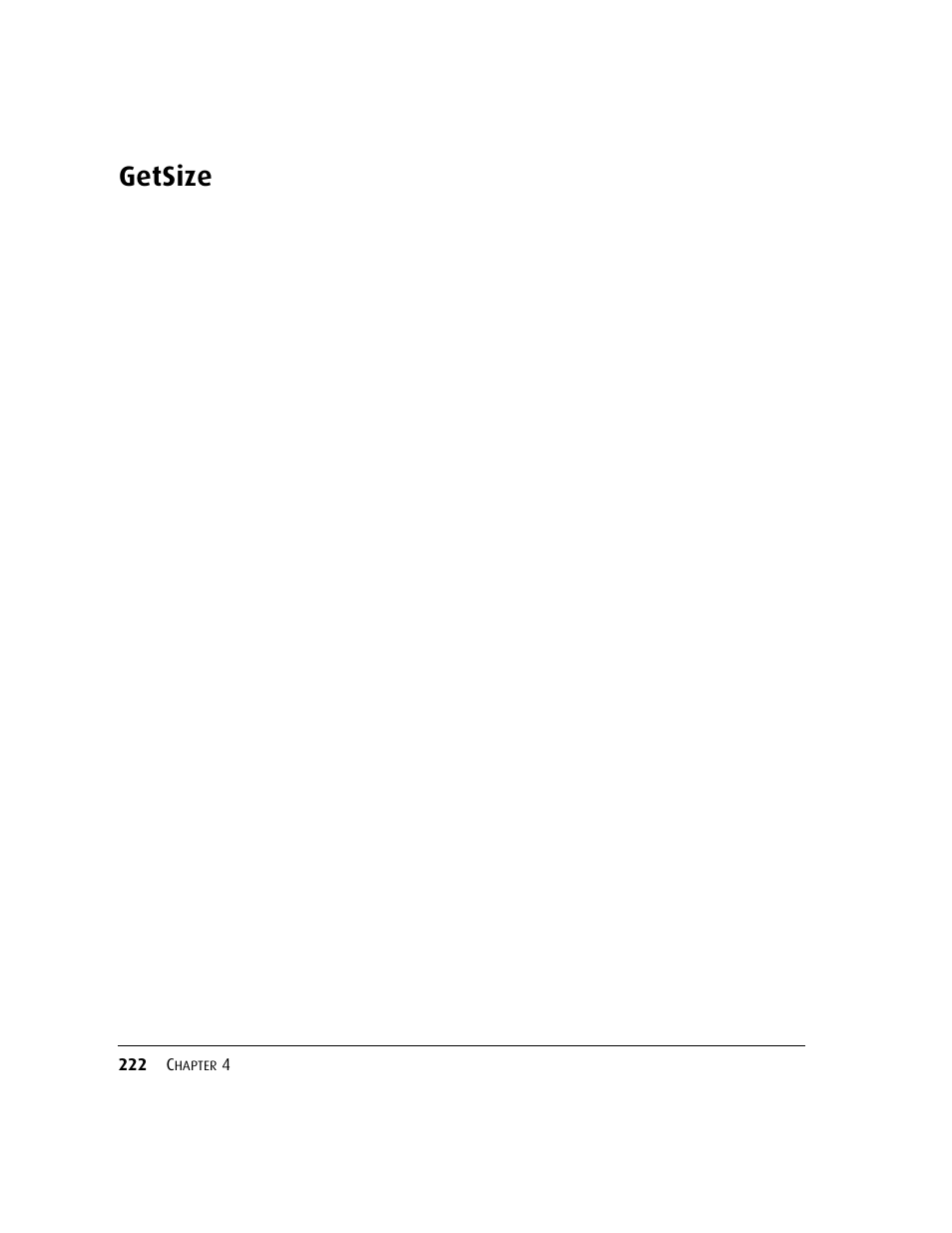 Getsize | Kofax DM API User Manual | Page 242 / 528